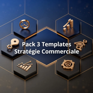 Pack 3 Templates Stratégie Commerciale