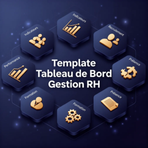 Template Tableau de Bord Gestion RH